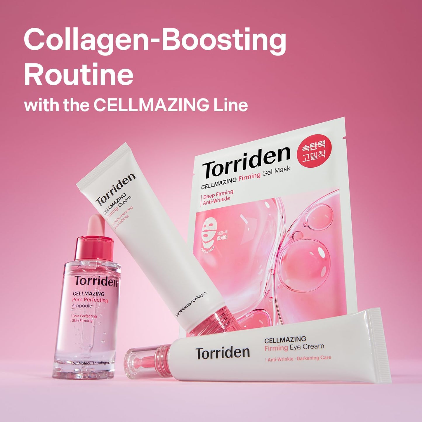 Torriden CELLMAZING Firming Eye Cream 30ml (1.01 fl.oz) + CELLMAZING Firming Cream 60ml (2.02 fl.oz)