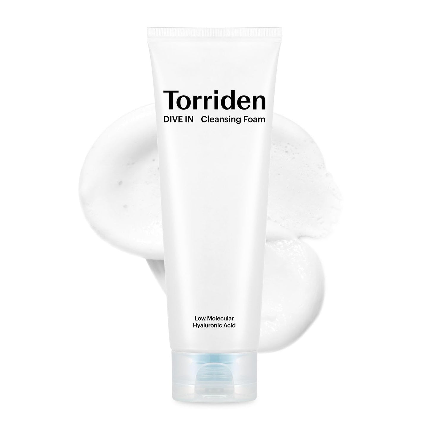 Torriden DIVE IN Cleansing Foam Face Wash 150ml (5.07 fl.oz.) | Hydrating Daily Facial Cleanser for All and Sensitive Skin | Hyaluronic Acid, Panthenol, Allantoin