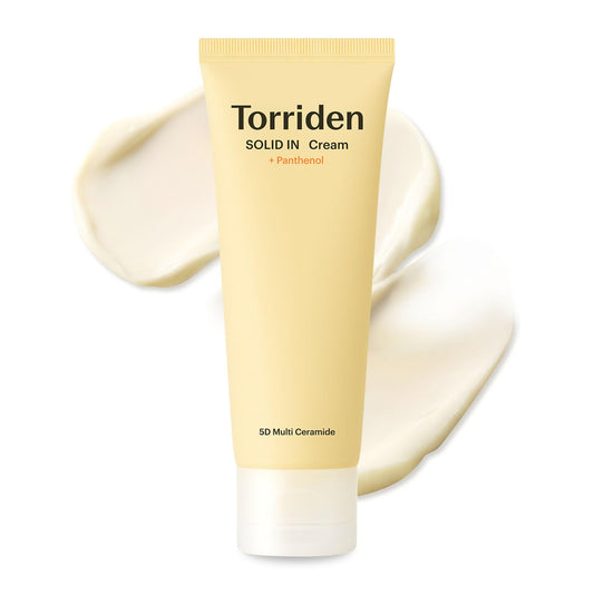 Torriden SOLID IN Ceramide Cream 70ml (2.36 fl. oz.) | Ceramide Moisturizer for Healthy Skin Barrier, Soothing, Nourishing | 5 types of Ceramide, Allantoin, Panthenol