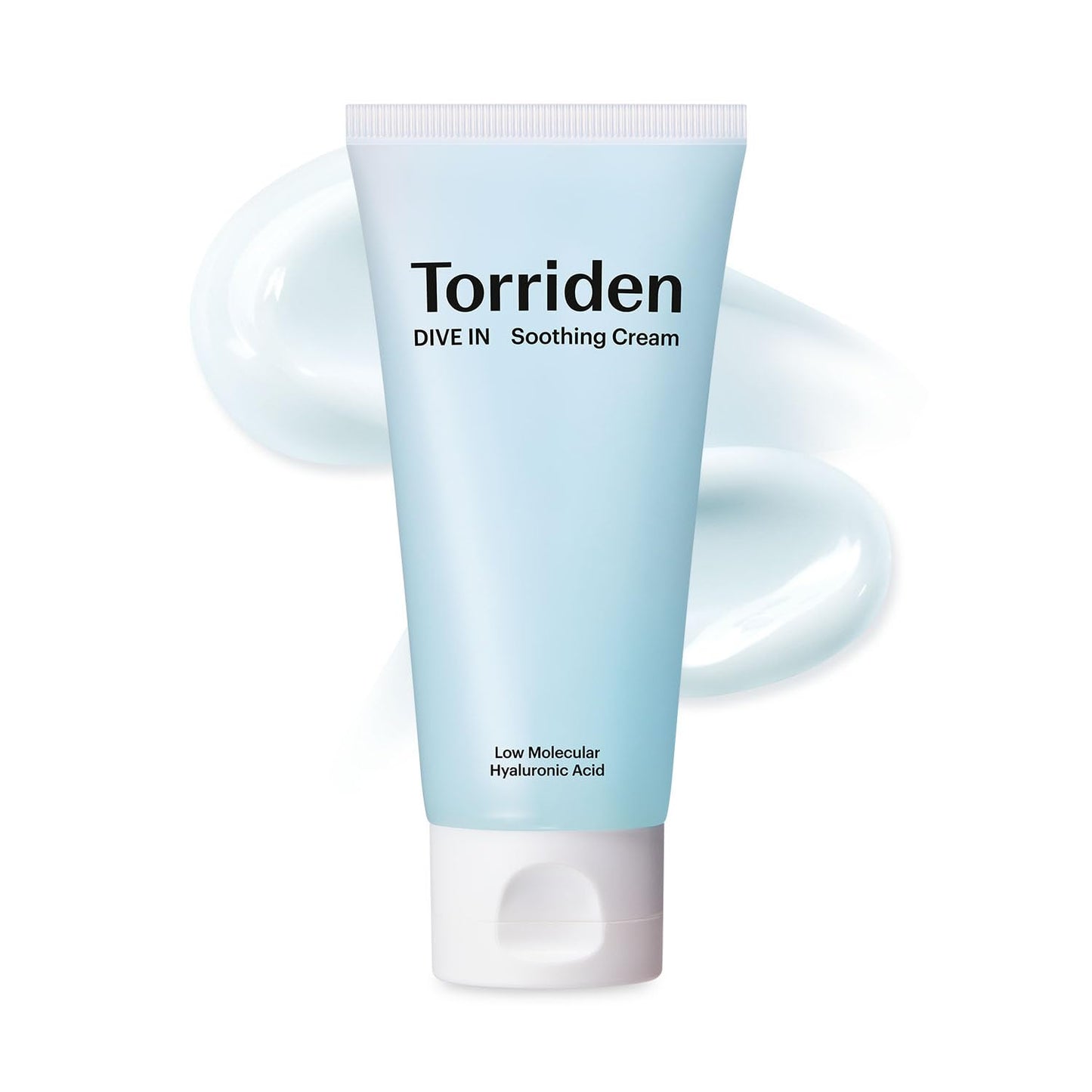 Torriden DIVE IN Hyaluronic Acid Soothing Cream 100ml (3.38 fl. oz) | Revitalizing Facial Moisturizer for Sensitive and Dry Skin | Hyaluronic Acid, Panthenol, Allantoin