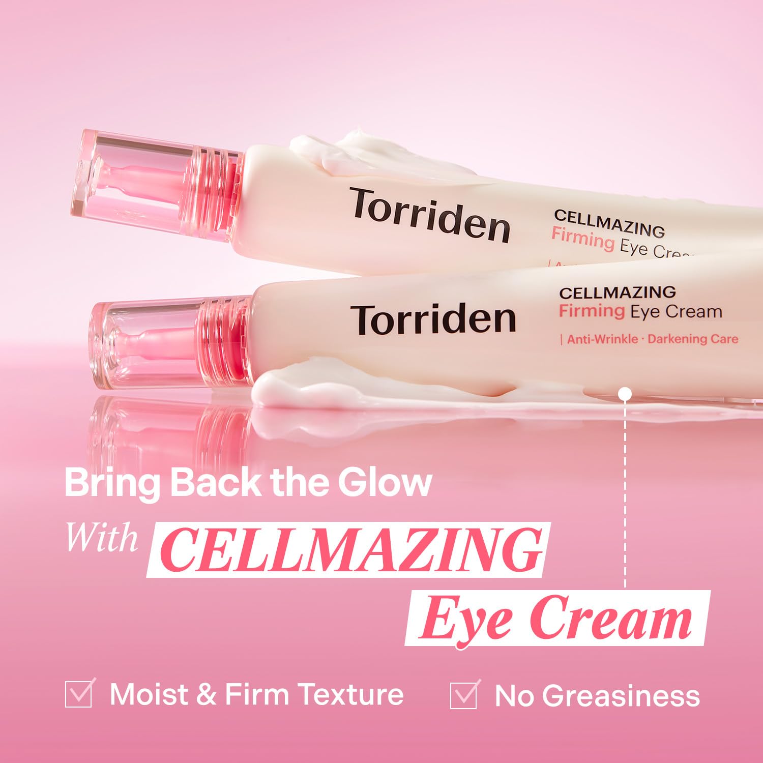 Torriden CELLMAZING Collagen Firming Eye Cream 30ml (1.01 fl.oz) | Wrinkle Improvement and Dark Circles Care | 5D Collagen Complex, 4R Pure Retinol